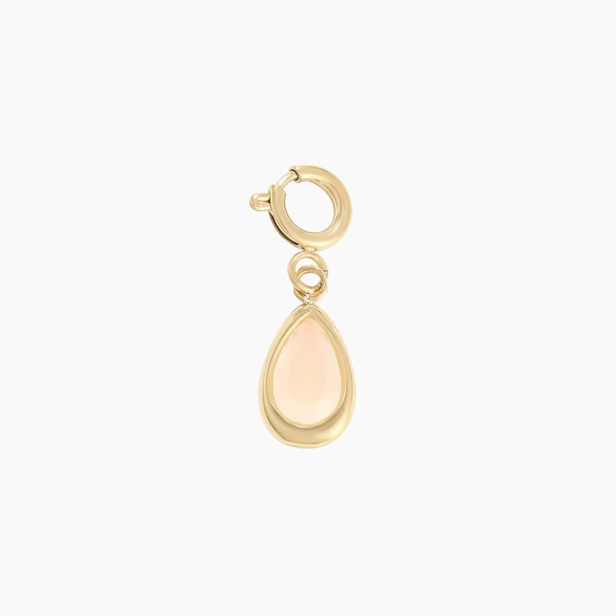 Birthstone Teardrop Charm