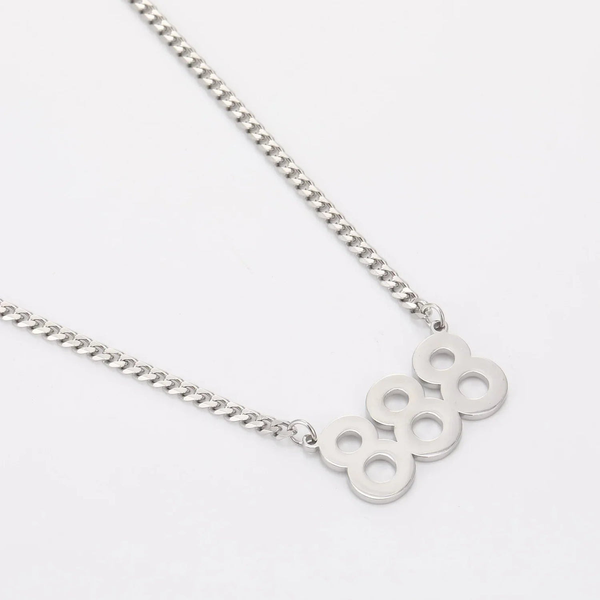Angel Number Necklace w/ Cuban Chain