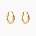 Bold Tube Hoop Earrings