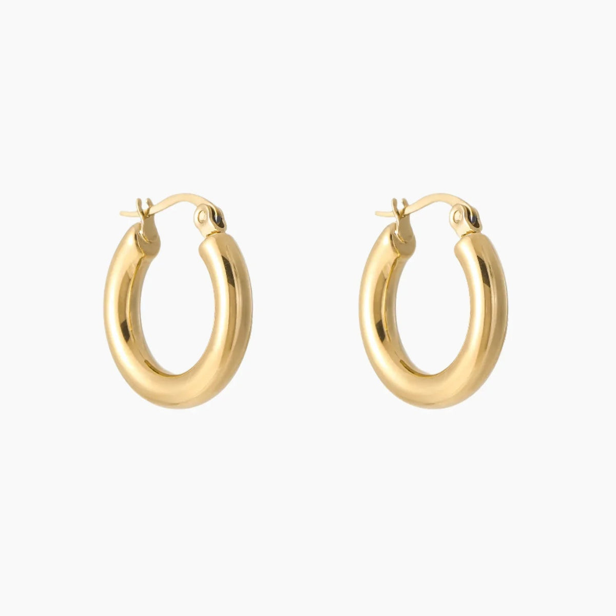 Bold Tube Hoop Earrings