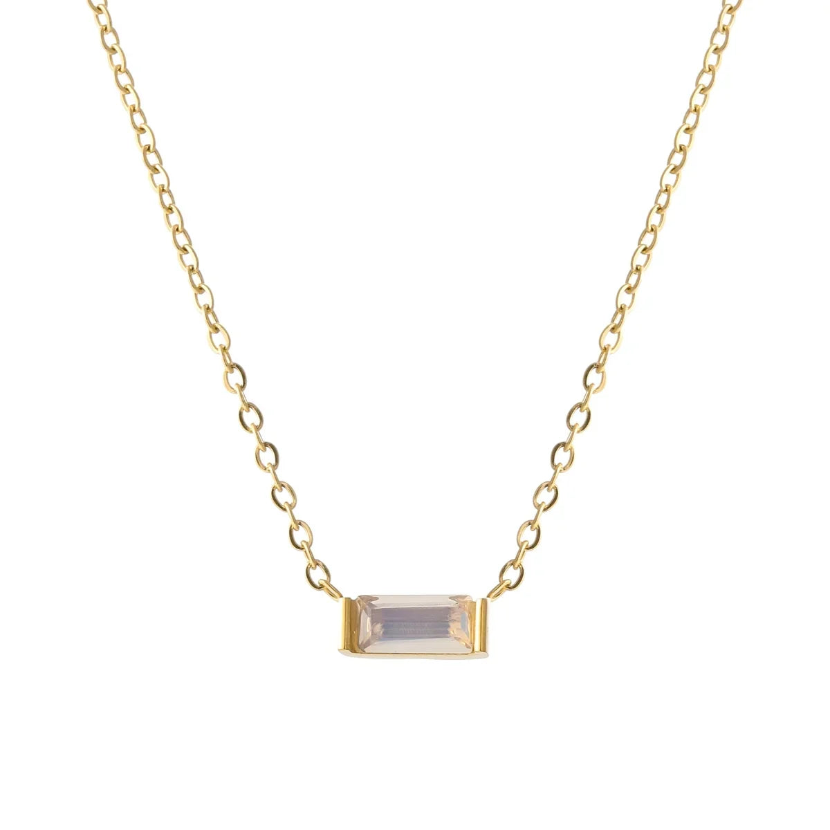 Birthstone Crystal Necklace