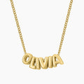 Bubble Name Necklace
