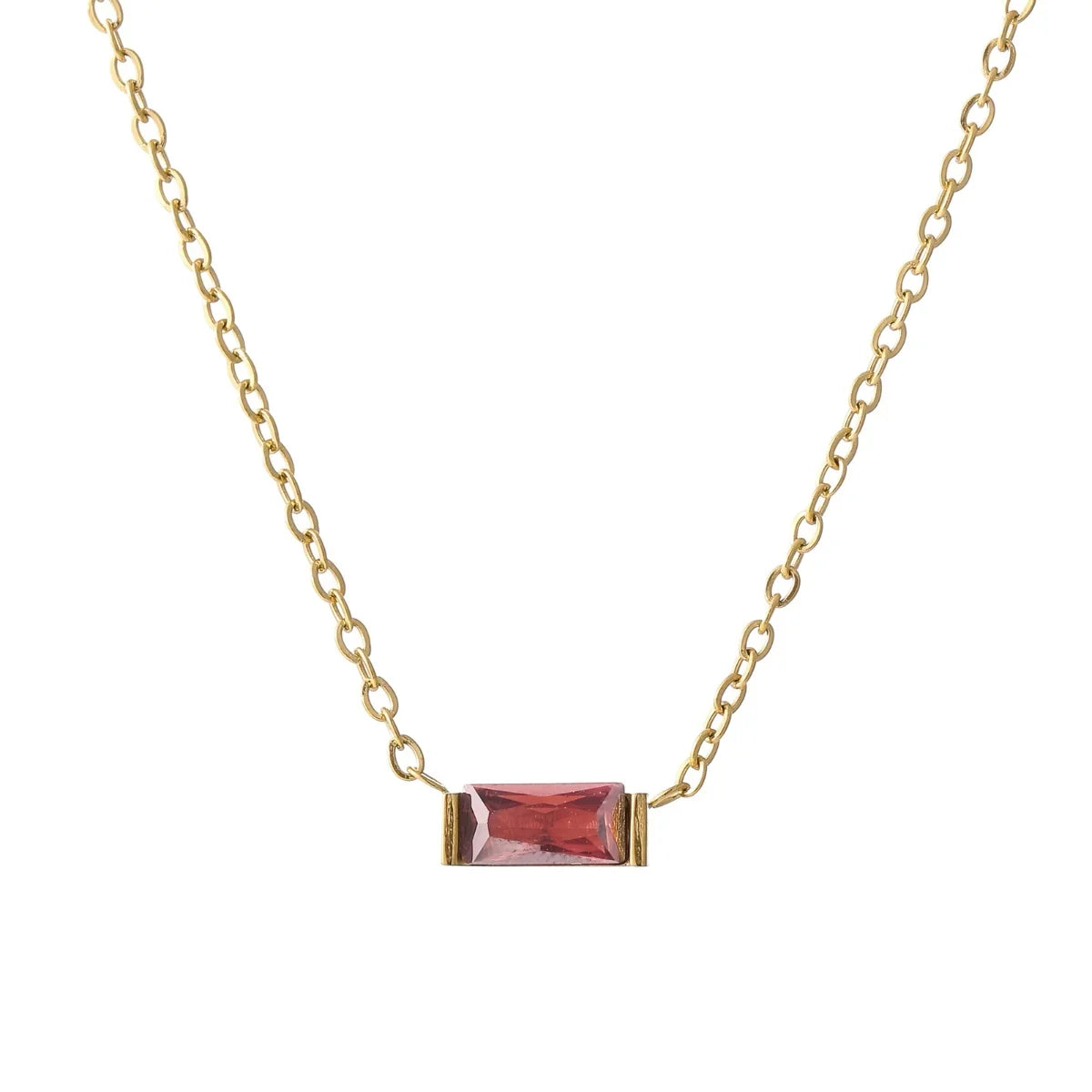 Birthstone Crystal Necklace