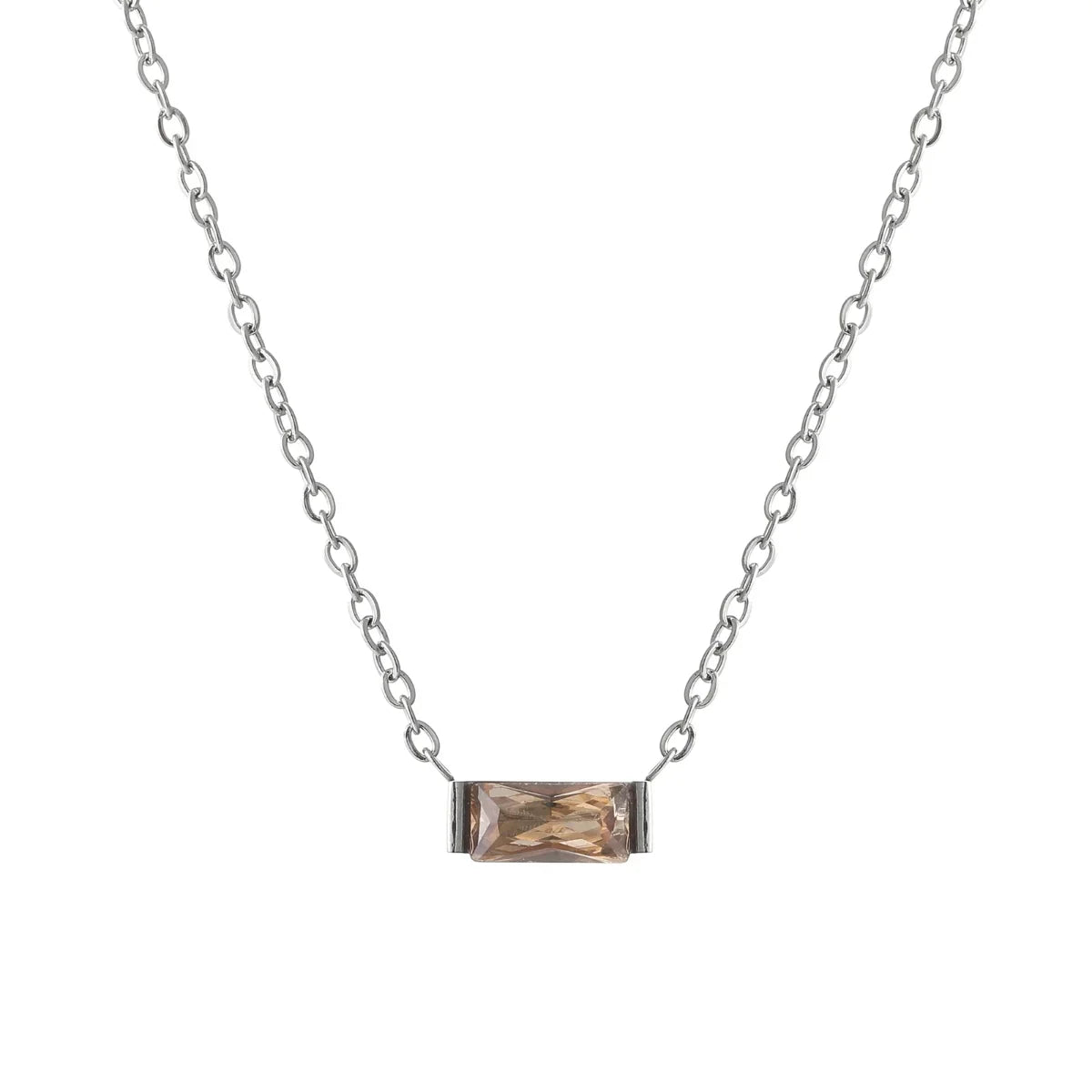 Birthstone Crystal Necklace