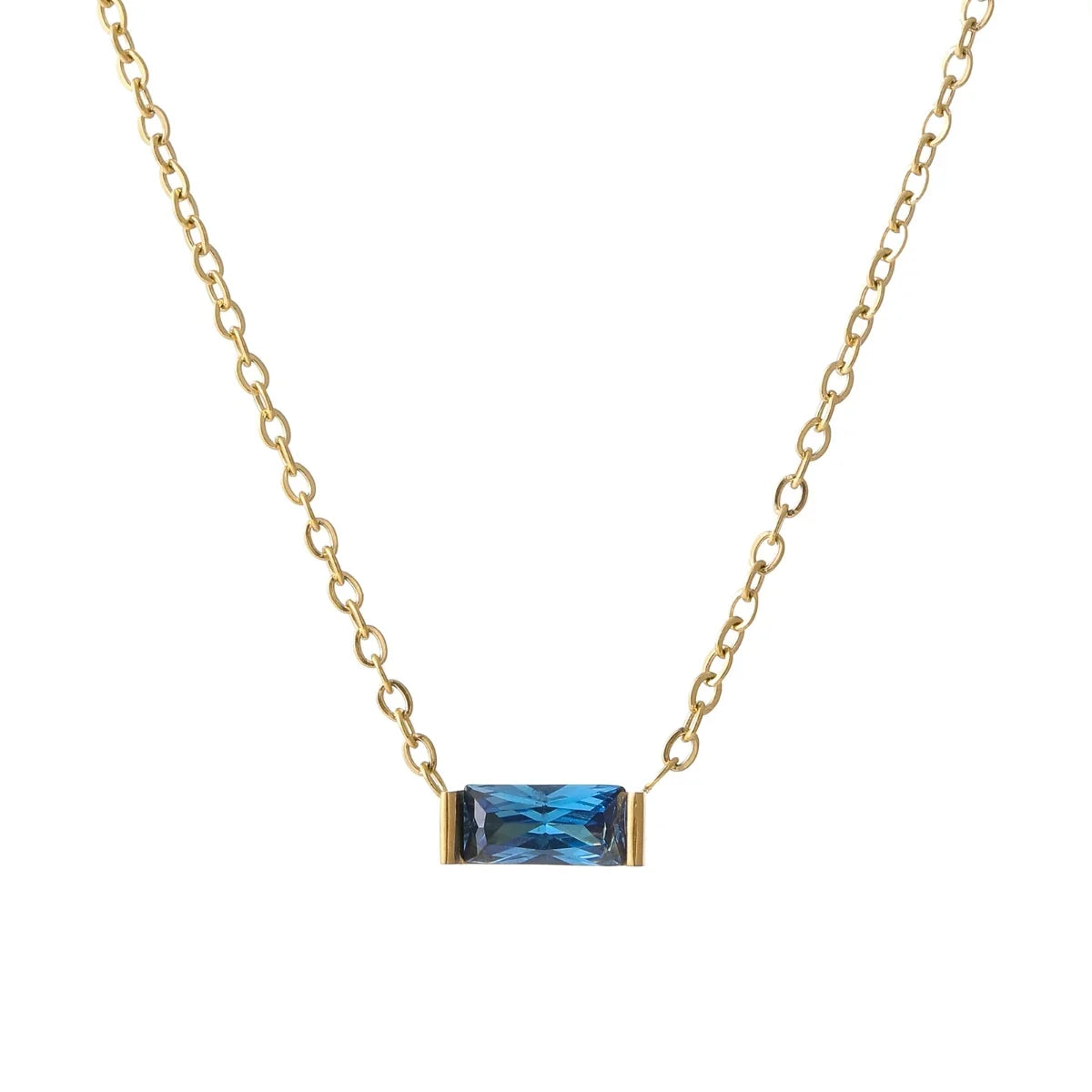 Birthstone Crystal Necklace