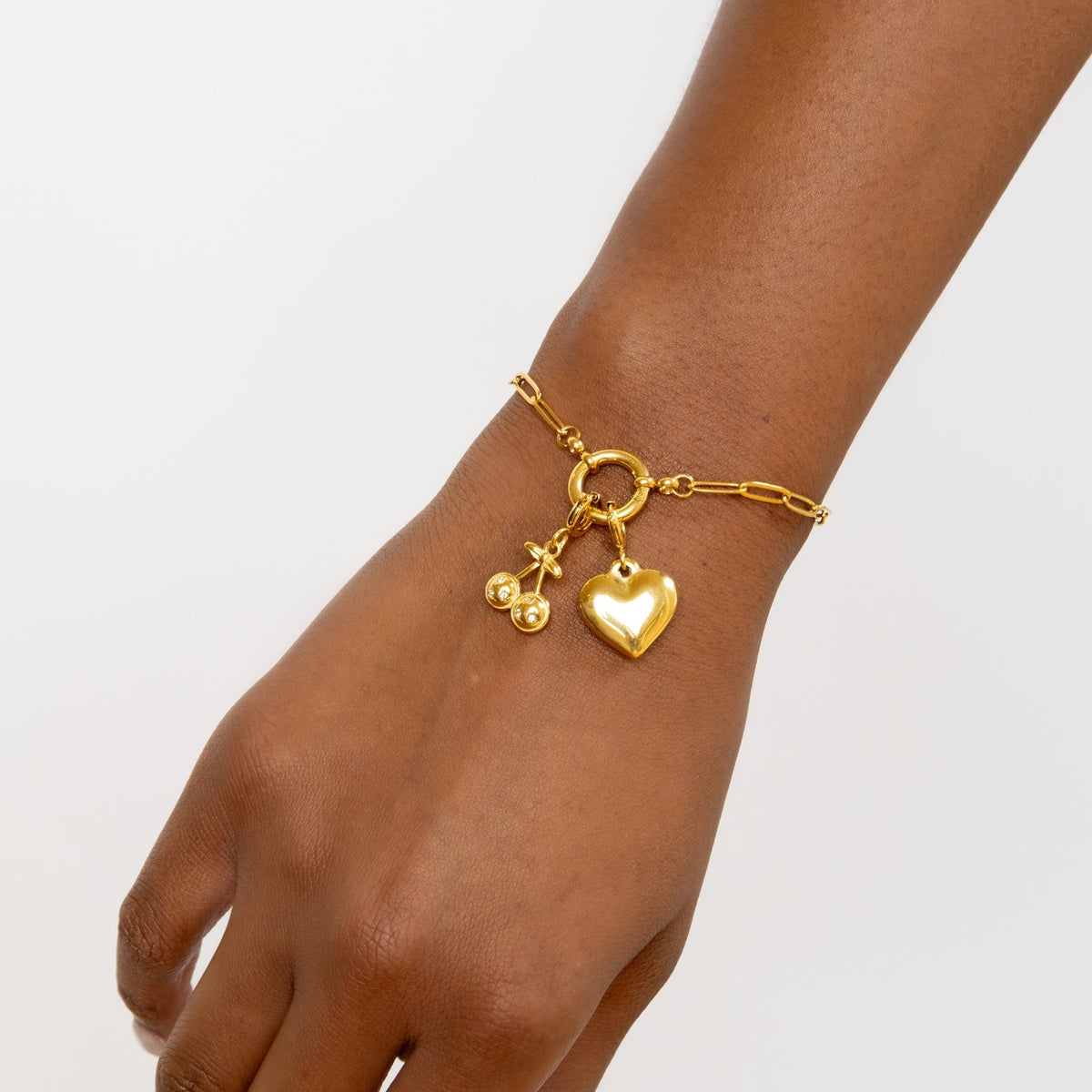 Bubble Heart Charm
