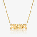 Bubble Letter Name Necklace