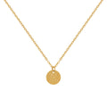 Birth Flower Pendant Necklace