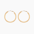 Chunky Hollow Hoop Earrings