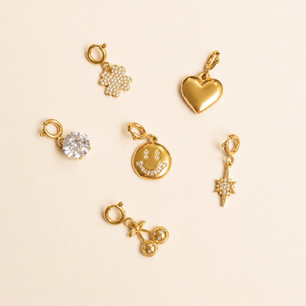 Bubble Heart Charm