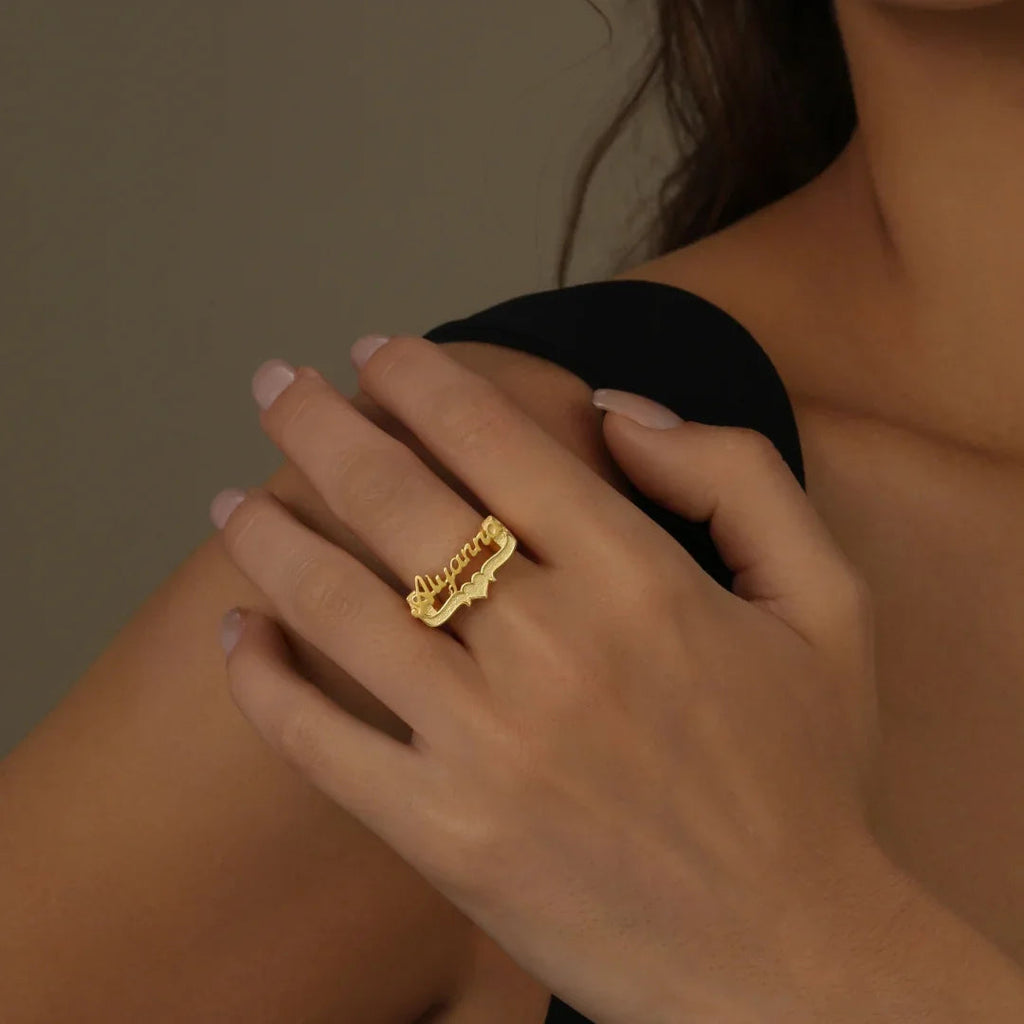 3D Name Ring