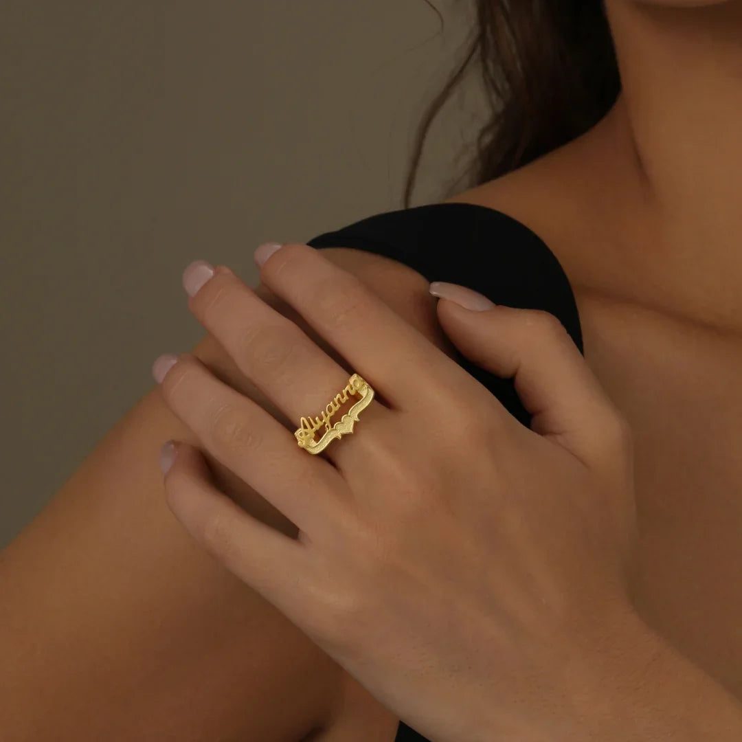 3D Name Ring