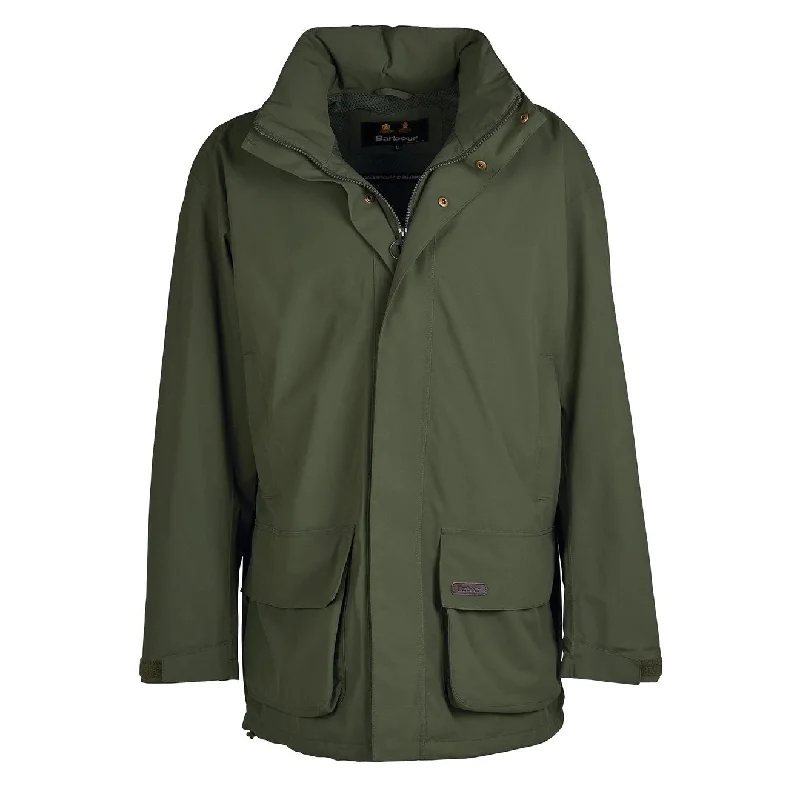 Weekend Deals to Make You Happy Barbour Swinton Waterproof Jacket Olive