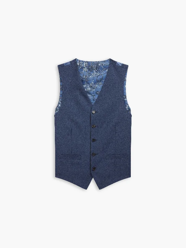 Weekend Bargains to Celebrate Blake Italian Luxury Slim Denim Waistcoat