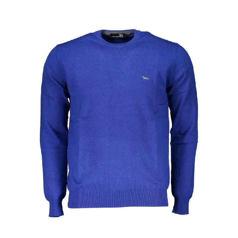Flash Deal Harmont & Blaine Chic  Crew Neck Sweater with Men's Embroidery