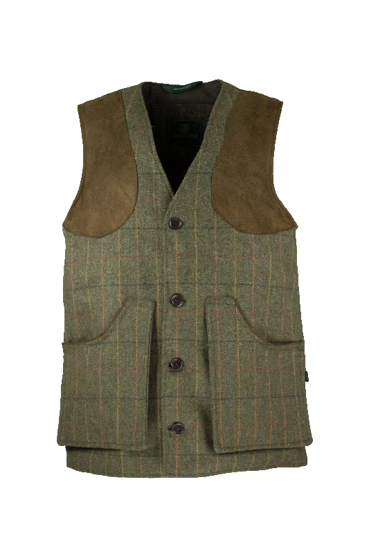 Special Buy MT10 - Men's Braemer Shootong Gilet - GREEN CHECK