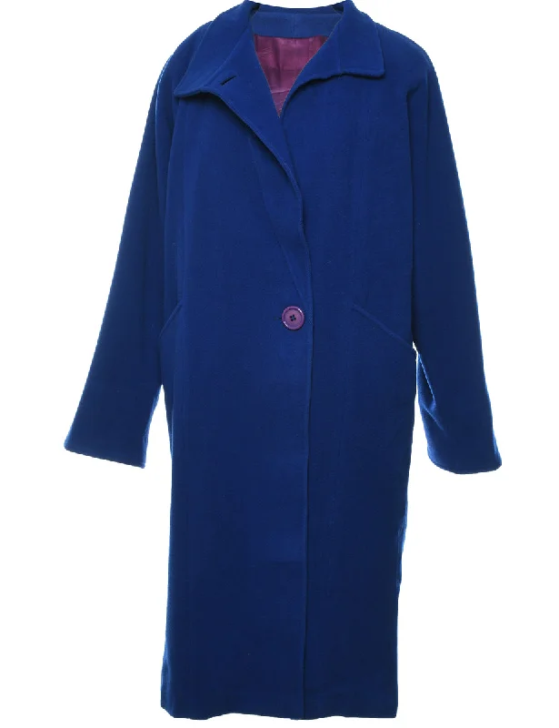 Weekend Specials to Love Single Breasted Wool Coat - L