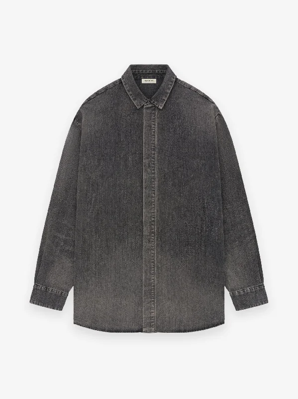Weekend Deals That Spark Vented Denim Shirt