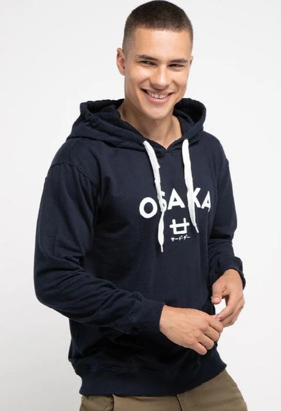 Weekend Specials to Snag Third Day MO189 hoodies casual pria dateng osaka logo navy