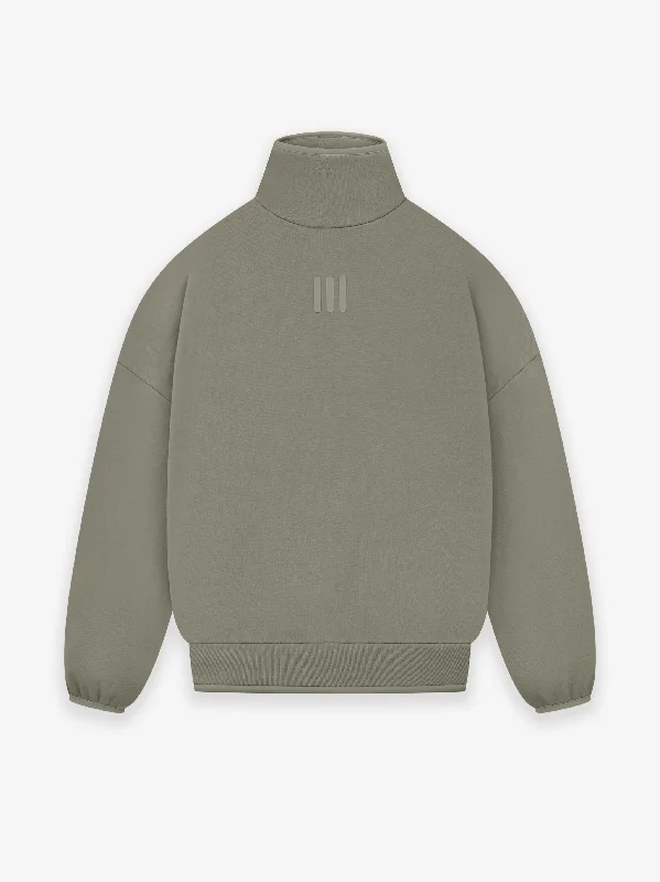 One-Day Only Heavy Fleece Mockneck