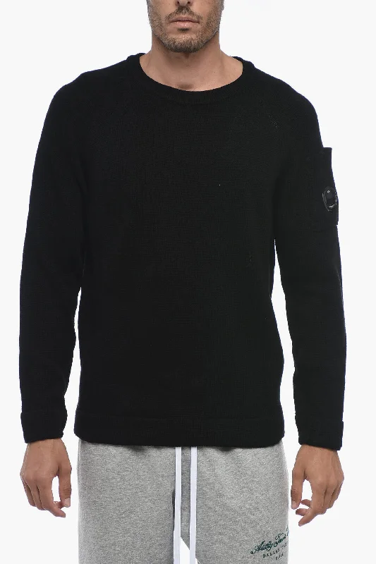Weekend Deals That Sparkle CP Company Cotton Knit Crewneck Pullover