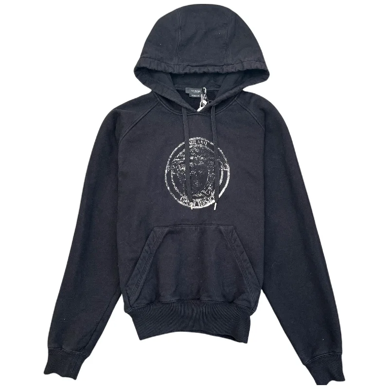 Low Cost Men's Medusa Logo Hoodie Black Size XS