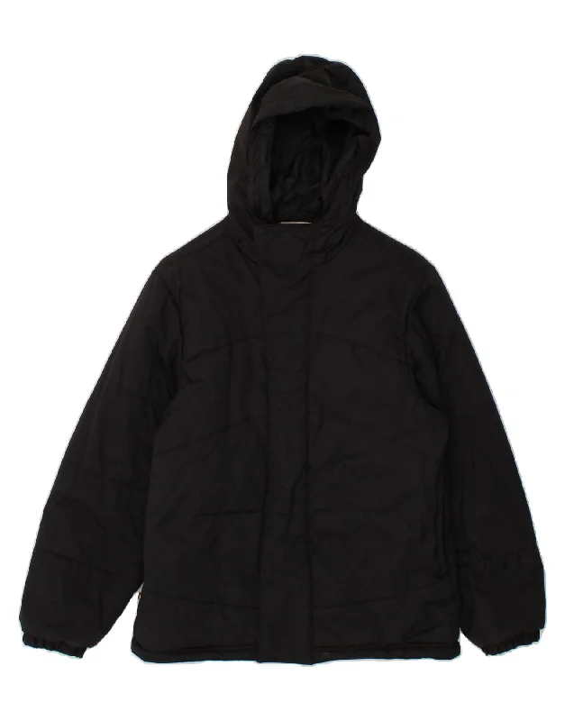 Weekend Deals to Make You Smile REEBOK Womens Hooded Padded Jacket UK 10 Small Black Polyester Weekend Deals to Make You Smile REEBOK Womens Hooded Padded Jacket UK 10 Small Black Polyester