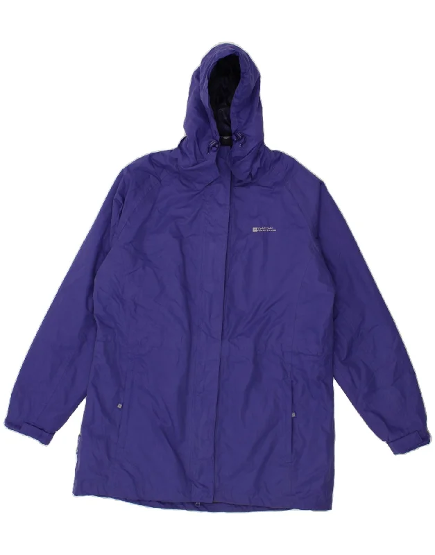 Weekend Extravaganza: Shop Now MOUNTAIN WAREHOUSE Womens Hooded Raincoat UK 16 Large Purple Polyester Weekend Extravaganza: Shop Now MOUNTAIN WAREHOUSE Womens Hooded Raincoat UK 16 Large Purple Polyester