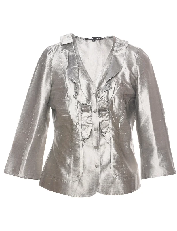 Overstock Sale Silk Evening Jacket - M
