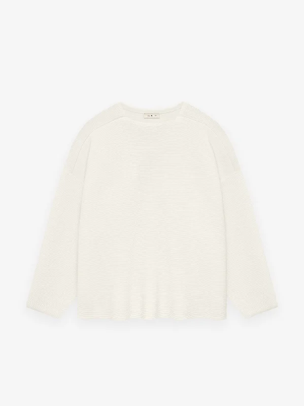 Deal of the Day Ottoman Straight Neck Sweater