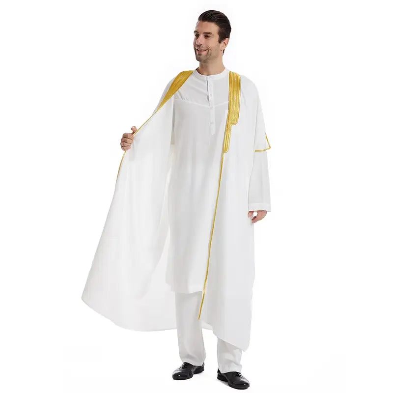 Epic Value Middle East Arab Men Bisht Sheikh Thobe Thawb Caftan