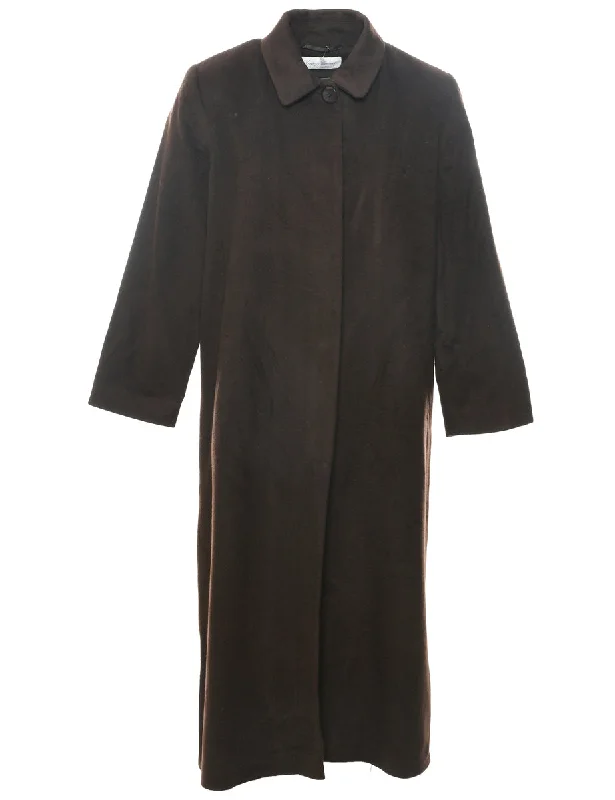 Final Offer Single Breasted Wool Coat - M