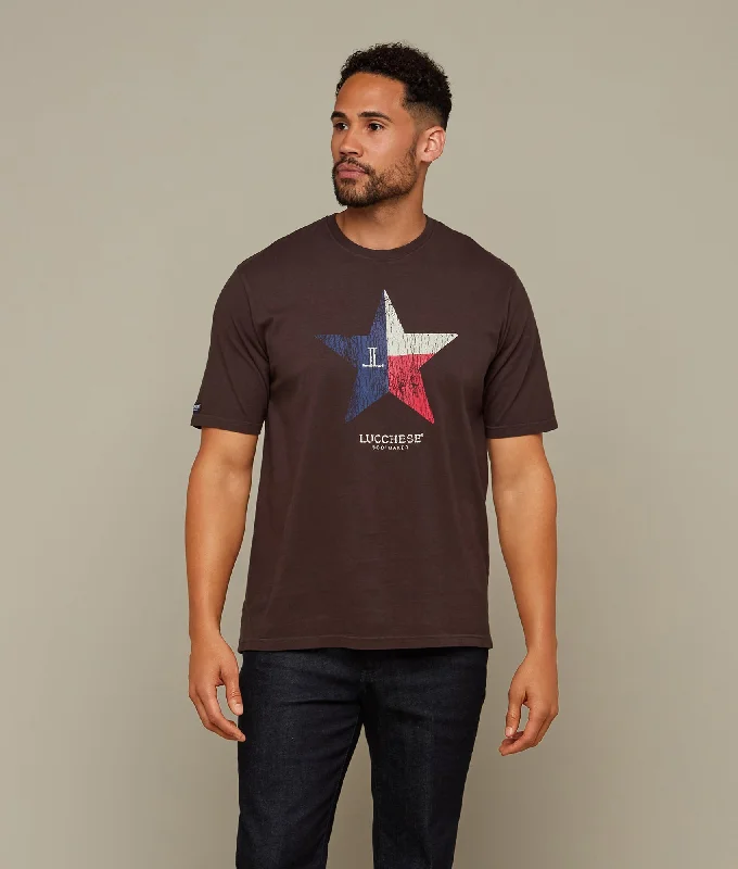 Limited Supply Lucchese Lone Star Tee :: Charcoal