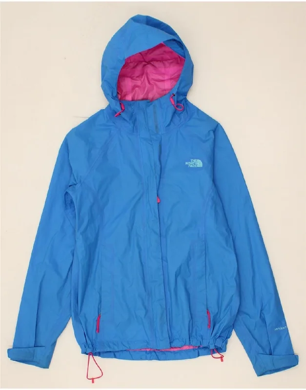 Weekend Discounts to Love THE NORTH FACE Womens Hyvent Hooded Rain Jacket UK 10 Small Blue Weekend Discounts to Love THE NORTH FACE Womens Hyvent Hooded Rain Jacket UK 10 Small Blue