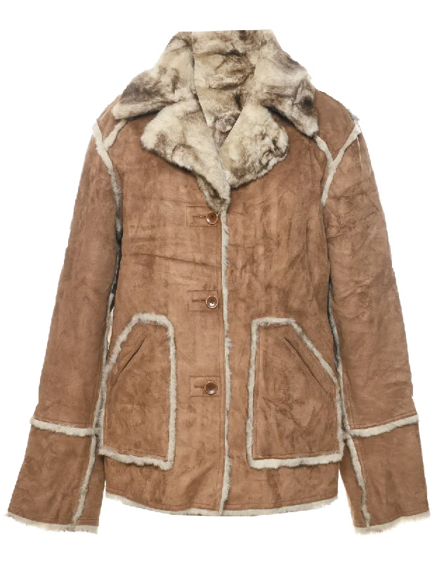 Weekend Price Cuts Galore Single Breasted Jacket - L