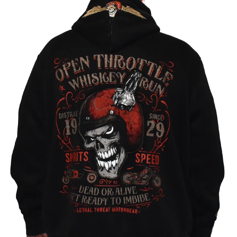 Weekend Bargains to Relish Open Throttle Zip Up Hoodie