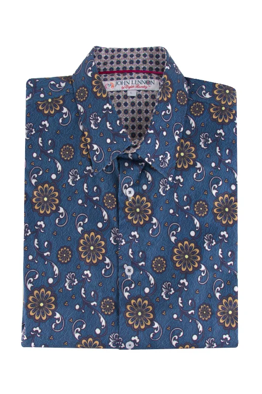 Early Access John Lennon Peterborough SS Shirt Navy