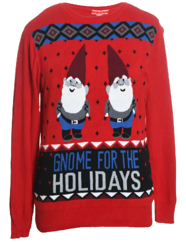Savings Galore Santa Claus Christmas Jumper - XL