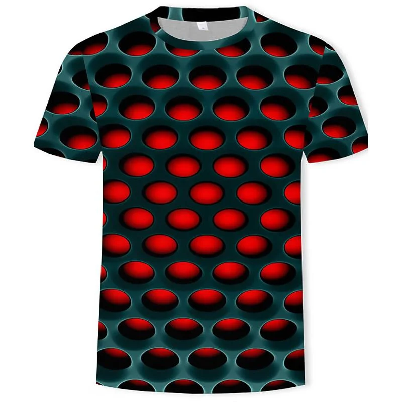 Unmissable Offer Men's Optical Illusion Plus Size Shirt