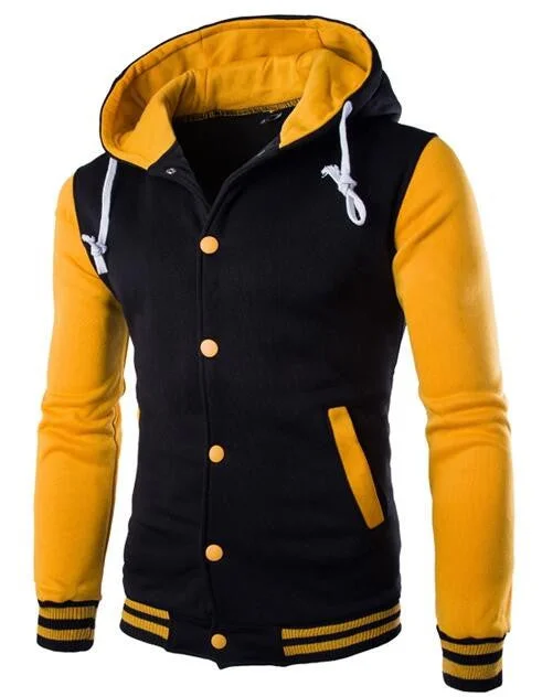 Overstock Clearance Autumn and winter even the cap baseball 8 color men's Slim Velour Hoodie Overstock Clearance Autumn and winter even the cap baseball 8 color men's Slim Velour Hoodie