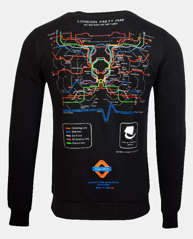 Weekend Sale: Don't Miss Out PARTY MAP SWEATSHIRT