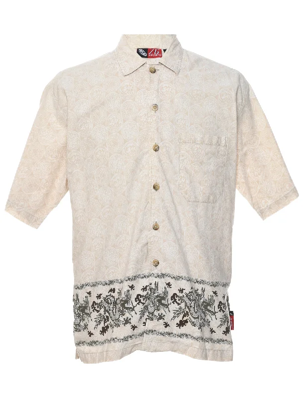 Weekend Specials to Snag Short Sleeve Hawaiian Shirt - M