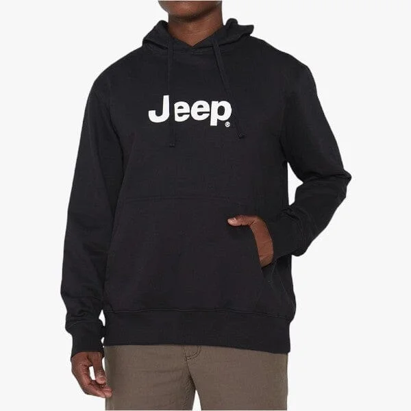 Weekend Savings Sensation Jeep Men's Icon Pullover Hoodie Black