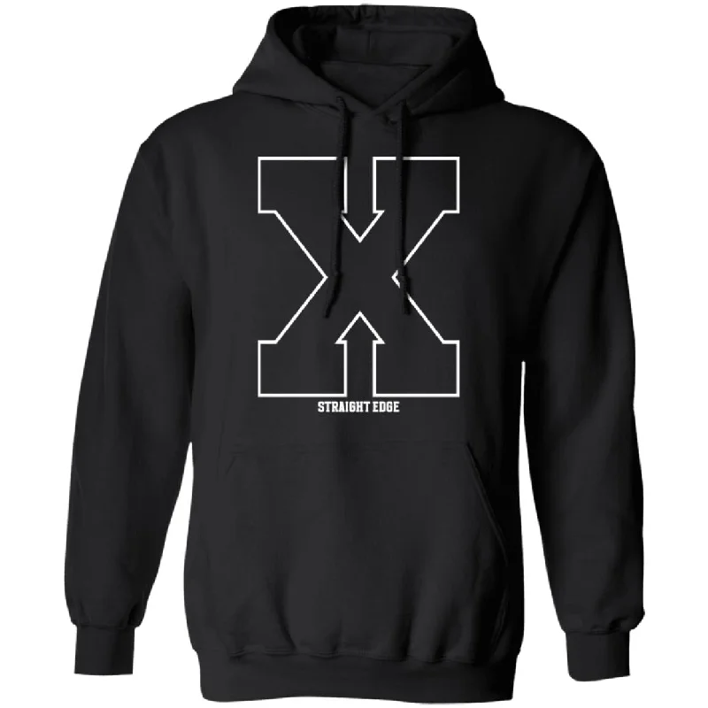 Weekend Deals to Make You Smile Straight Edge Big X Hoodie