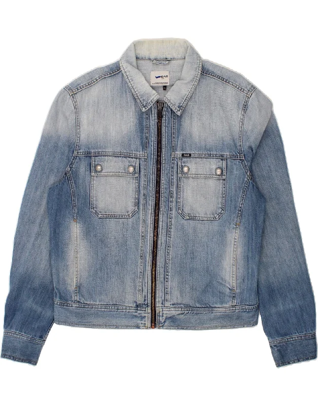 Weekend Offers That Excite GAS Womens Denim Jacket UK 20 2XL Blue