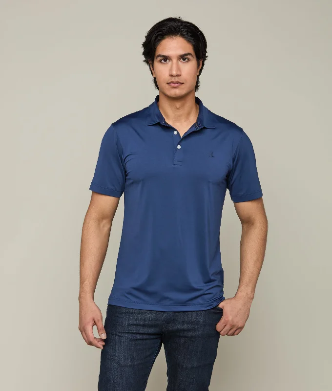 Weekend Steals Await Lucchese Golf Polo :: Dallas Cowboys Navy