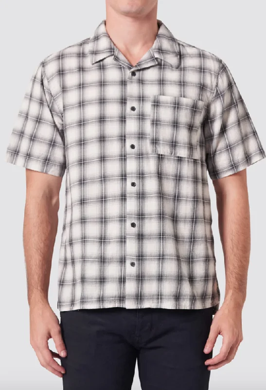 Don't Delay Neuw Curtis SS Check Shirt Washed Stone