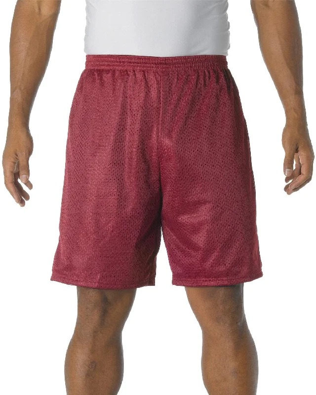 Extra Discount A4 Adult Nine Inch Inseam Mesh Shorts | Cardinal
