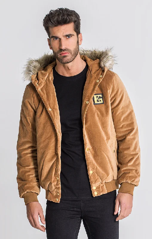 Weekend Discounts to Snag Beige Gatsby Velvet Jacket