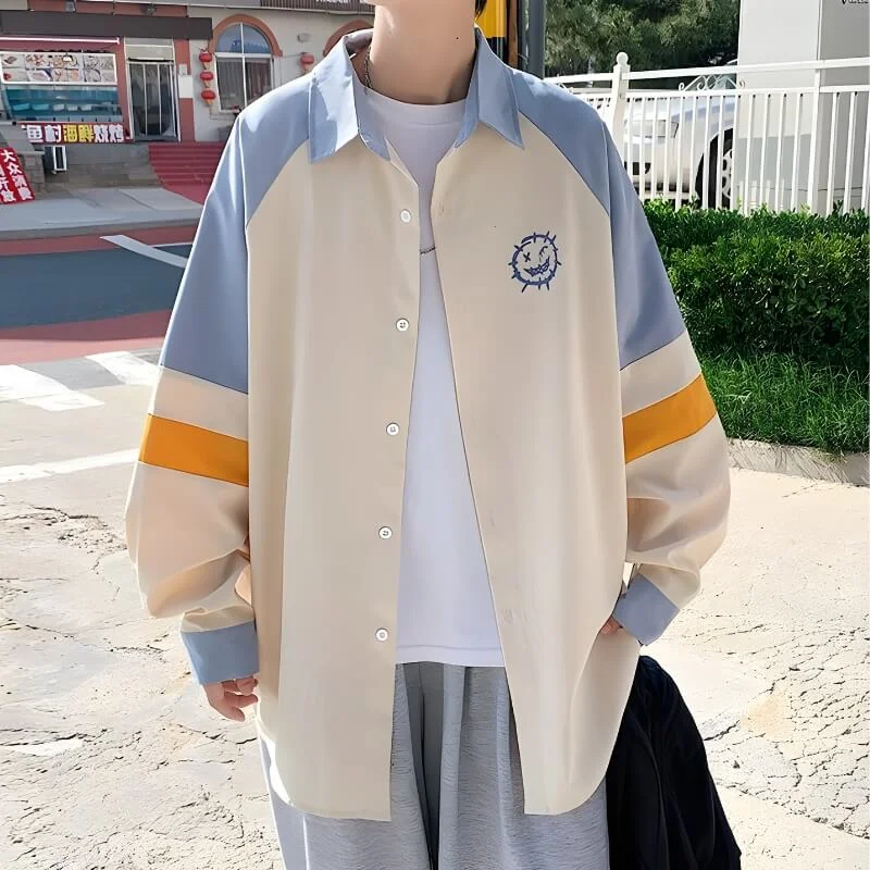 Bonus Offer Soft Boy Smiley Pastel Shirt